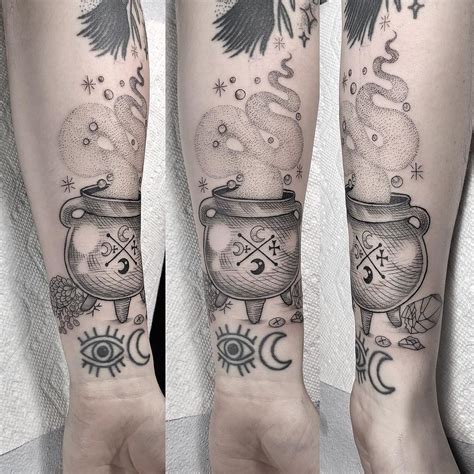 Cauldron tattoo ideas